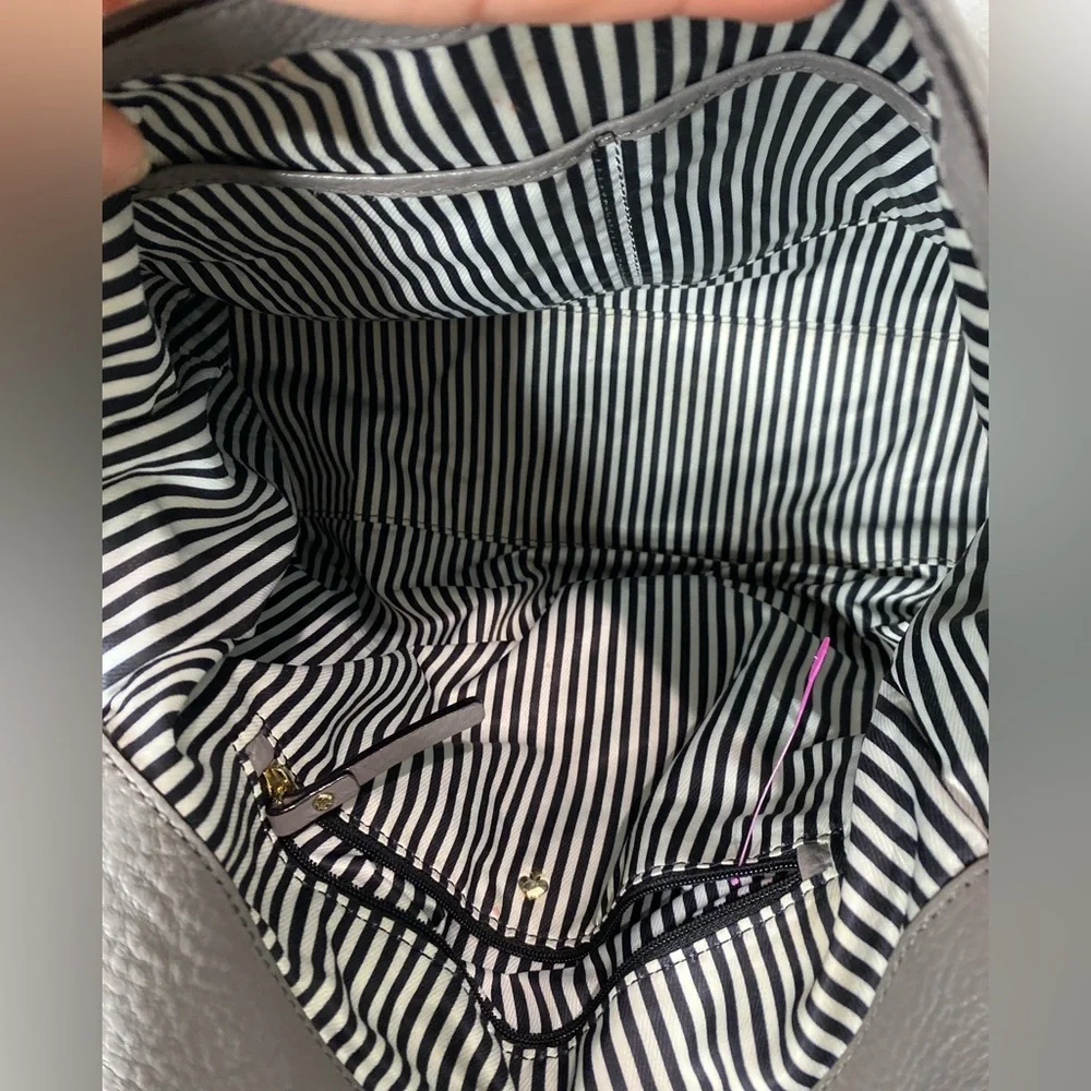 Kate Spade gray Top Handle Crossbody